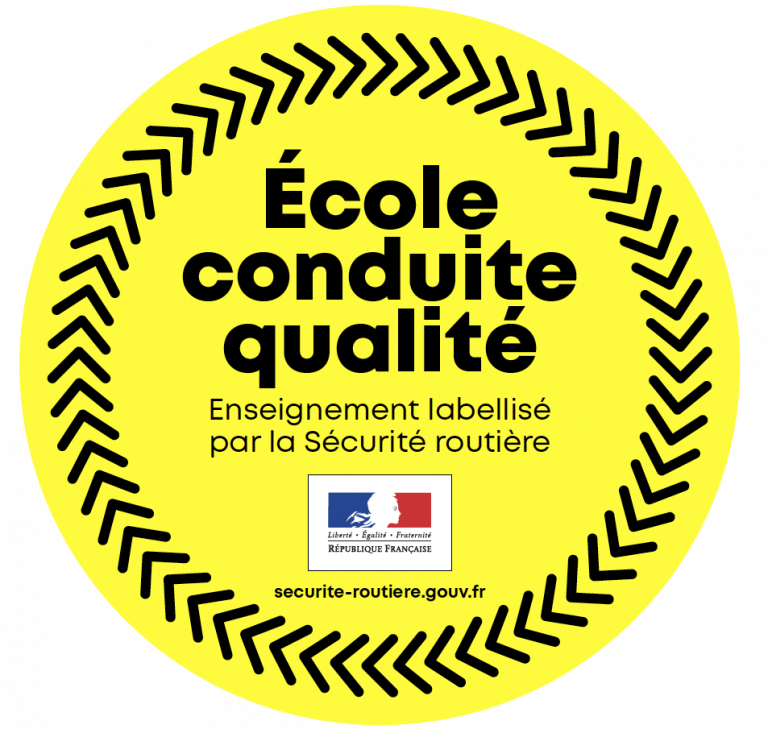Label de qualité - Auto-école TCM