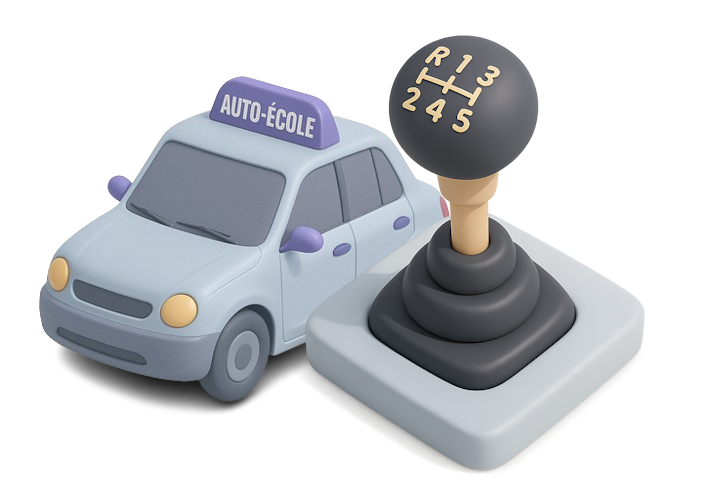 Permis Boîte manuelle - Auto-école TCM